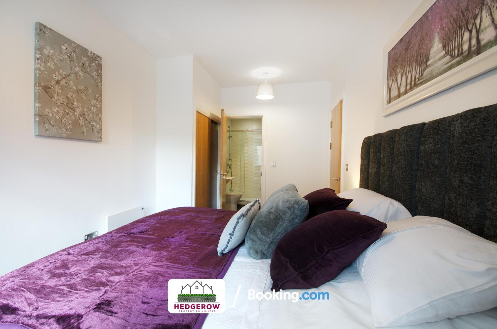 Premium Deals On Modern 2 -Bed 2-Bath Central City 122 High Street Flat For Movers & Pros By Hedgerow Manchester Exteriör bild